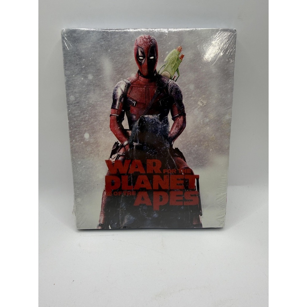 War For The Planet Of The Apes Blu-Ray 2017 20th Century Fox PG-13 Red Deadpool